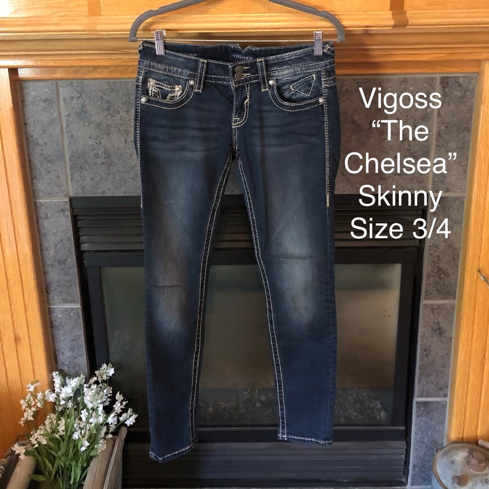 Vigoss The Chelsea Skinny Jeans Size 3/4